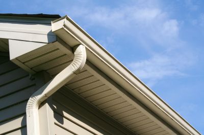 Residential Gutter Cover Installed